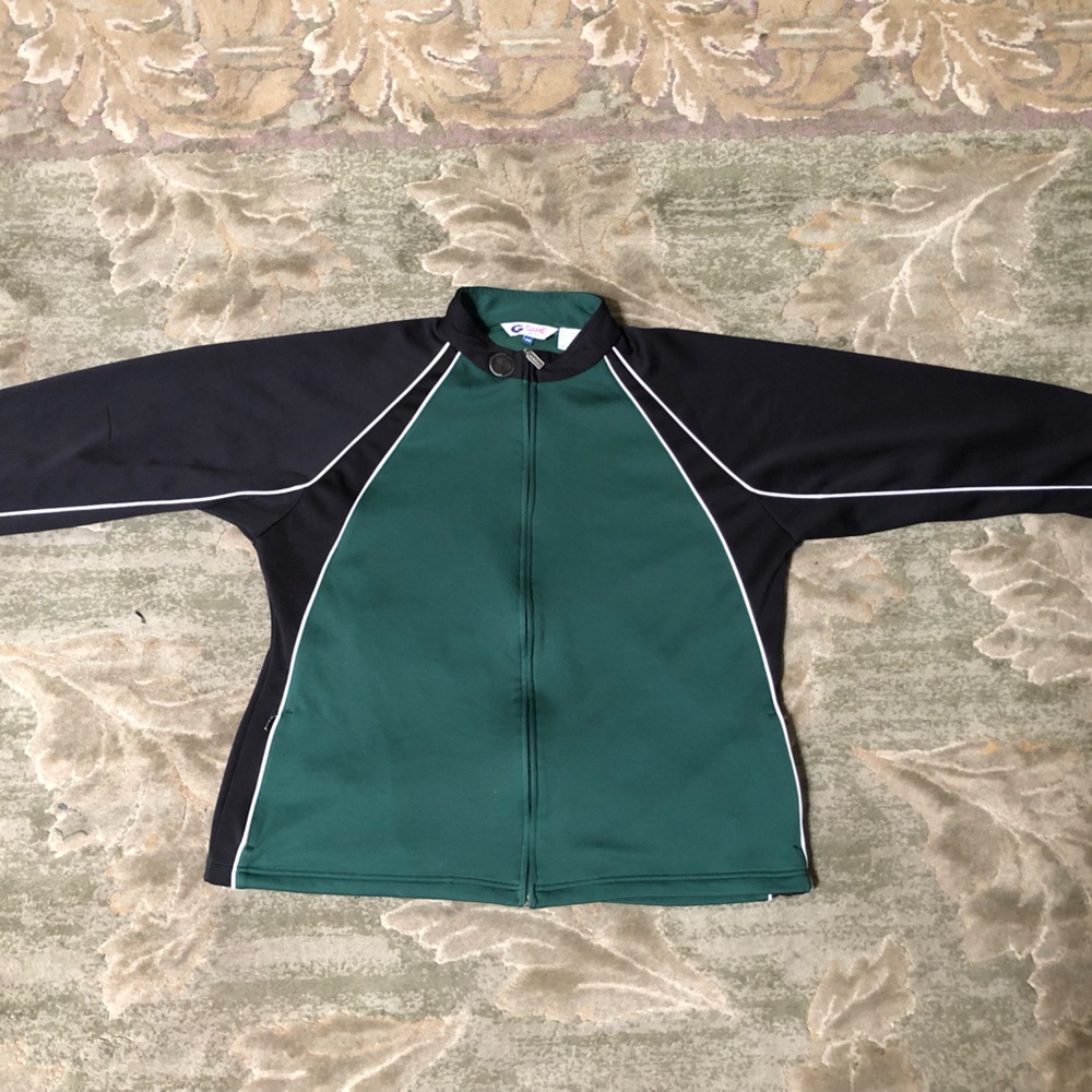 Green and Black Jacket